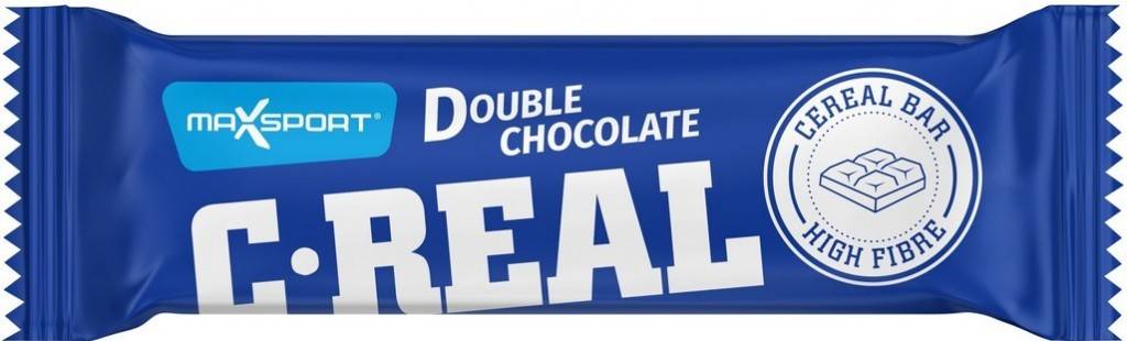 Baton de cereale cu dublu ciocolata, 40g MAX SPORT