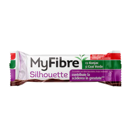 Baton MyFibre Silhouette pentru scaderea in greutate, 40g - SLY NUTRITIA