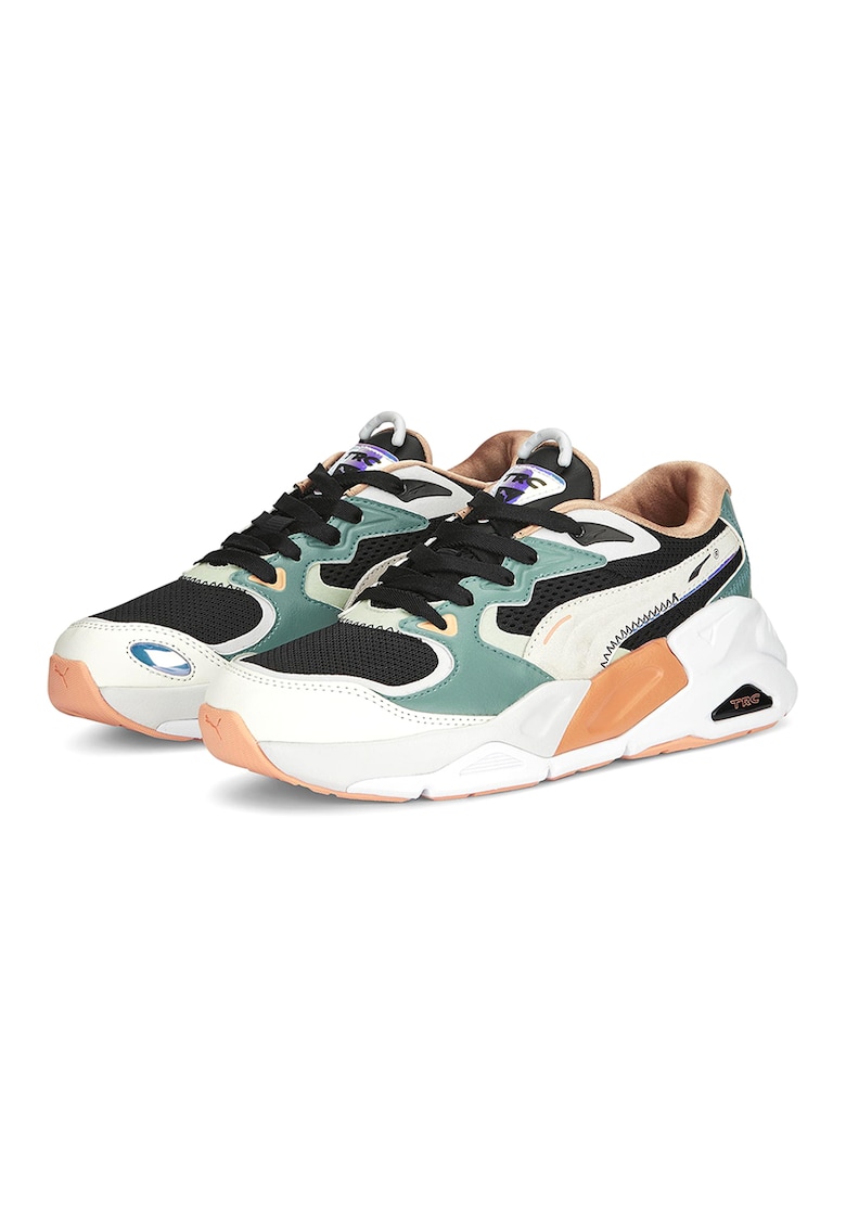 Pantofi sport cu model colorblock si garnituri de plasa Mira Dimensions Pantofi sport cu model colorblock si garnituri de plasa Mira Dimensions