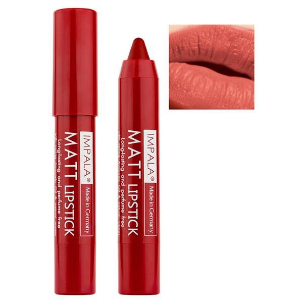 Ruj Creion Buze Mat cu Persistenta Indelungata Impala Matt, nuanta 09 Solid Coral Ruj Creion Buze Mat cu Persistenta Indelungata Impala Matt, nuanta 09 Solid Coral