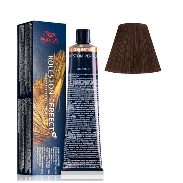 Vopsea Crema Permanenta - Wella Professionals Koleston Perfect ME+ Deep Browns, nuanta 6/7 Blond Inchis Castaniu Vopsea Crema Permanenta - Wella Professionals Koleston Perfect ME+ Deep Browns, nuanta 6/7 Blond Inchis Castaniu