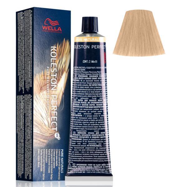 Vopsea Crema Permanenta - Wella Professionals Koleston Perfect ME+ Pure Naturals, nuanta 10/03 Blond Luminos Deschis Auriu Natural Vopsea Crema Permanenta - Wella Professionals Koleston Perfect ME+ Pure Naturals, nuanta 10/03 Blond Luminos Deschis Auriu Natural