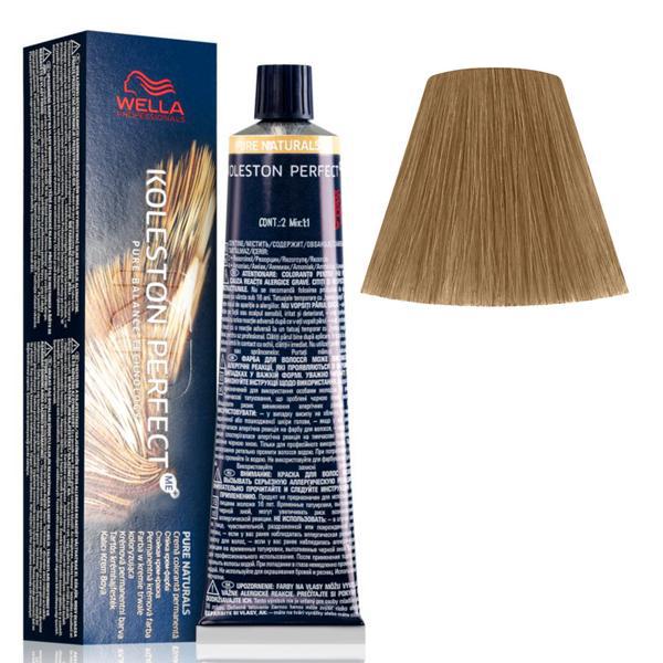 Vopsea Crema Permanenta - Wella Professionals Koleston Perfect ME+ Pure Naturals, nuanta 8/07 Blond Deschis Castaniu Natural Vopsea Crema Permanenta - Wella Professionals Koleston Perfect ME+ Pure Naturals, nuanta 8/07 Blond Deschis Castaniu Natural