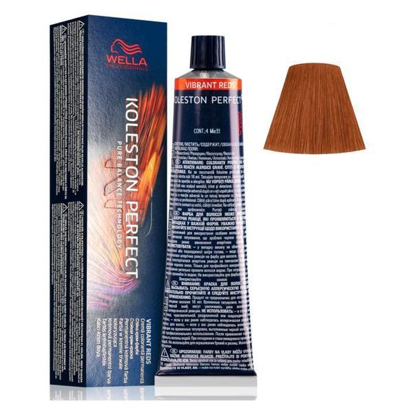 Vopsea Crema Permanenta - Wella Professionals Koleston Perfect ME+ Vibrant Reds, nuanta 8/43 Blond Deschis Rosu Auriu Vopsea Crema Permanenta - Wella Professionals Koleston Perfect ME+ Vibrant Reds, nuanta 8/43 Blond Deschis Rosu Auriu