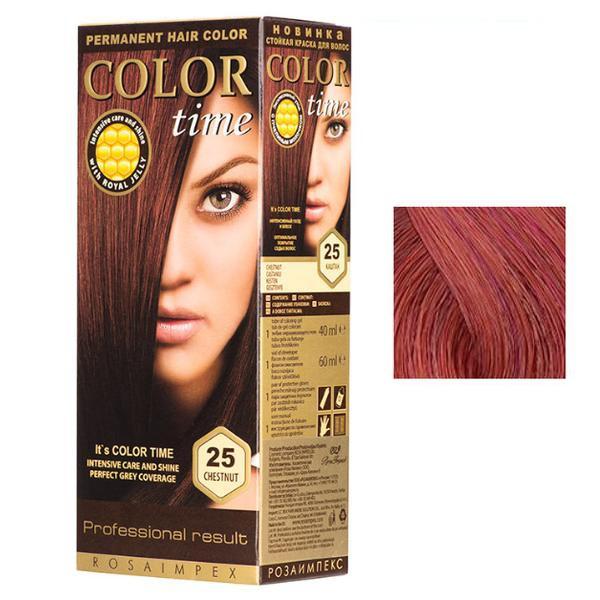 Vopsea Permanenta pentru Par Rosa Impex Color Time, nuanta 67 Intensive Red Vopsea Permanenta pentru Par Rosa Impex Color Time, nuanta 67 Intensive Red