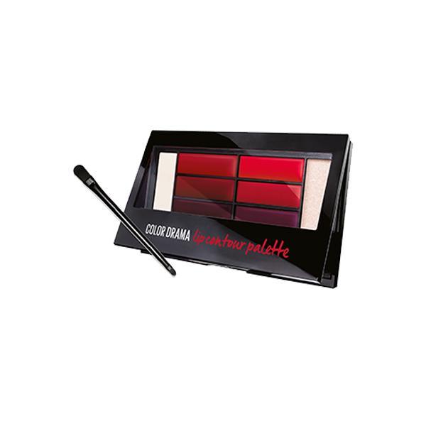 Paleta pentru buze Maybelline New York Color Drama lip contour palette 01 Crimson Vixen Paleta pentru buze Maybelline New York Color Drama lip contour palette 01 Crimson Vixen