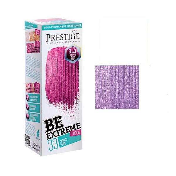Vopsea de Par Semi-Permanenta Rosa Impex BeExtreme Prestige VIP's, nuanta BE40 Lavender, 100 ml Vopsea de Par Semi-Permanenta Rosa Impex BeExtreme Prestige VIP's, nuanta BE40 Lavender, 100 ml