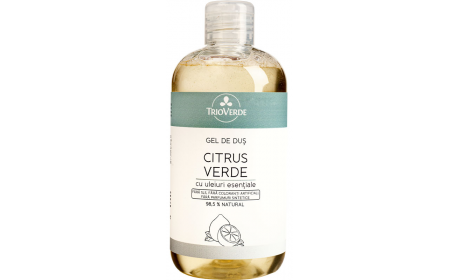 Gel de Dus cu Citrus Verde, 300ml - Trio Verde