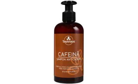 Sampon Anticadere cu Cafeina, 250ml - Trio Verde