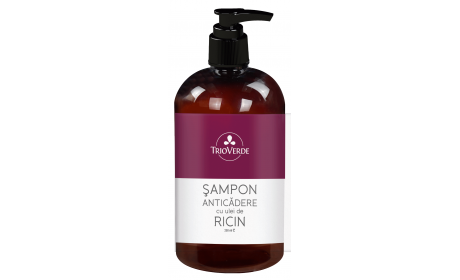 Sampon Anticadere cu ulei de Ricin, 250ml - Trio Verde