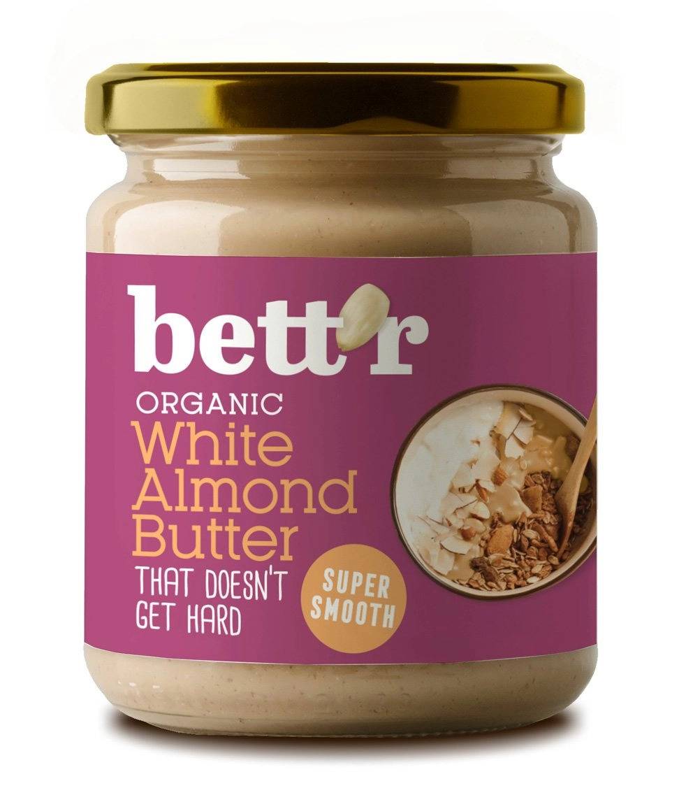 Unt de migdale decojite, eco bio, 250g - Bettr