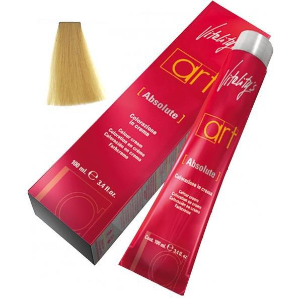 Vopsea Crema Permanenta - Vitality's Art Absolute Colour Cream, nuanta 103 Golden Ultrablonde, 100ml Vopsea Crema Permanenta - Vitality's Art Absolute Colour Cream, nuanta 103 Golden Ultrablonde, 100ml