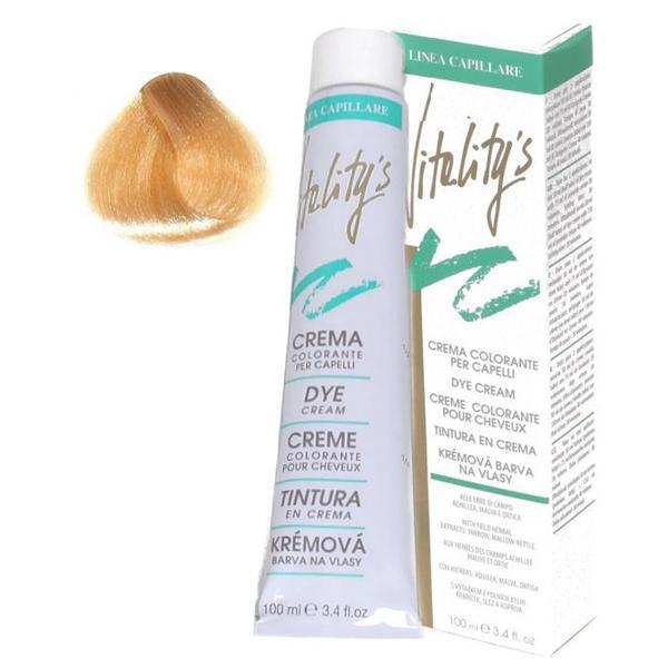 Crema Coloranta Permanenta - Vitality's Linea Capillare Dye Cream, nuanta 100 Natural Ultrablond, 100ml Crema Coloranta Permanenta - Vitality's Linea Capillare Dye Cream, nuanta 100 Natural Ultrablond, 100ml