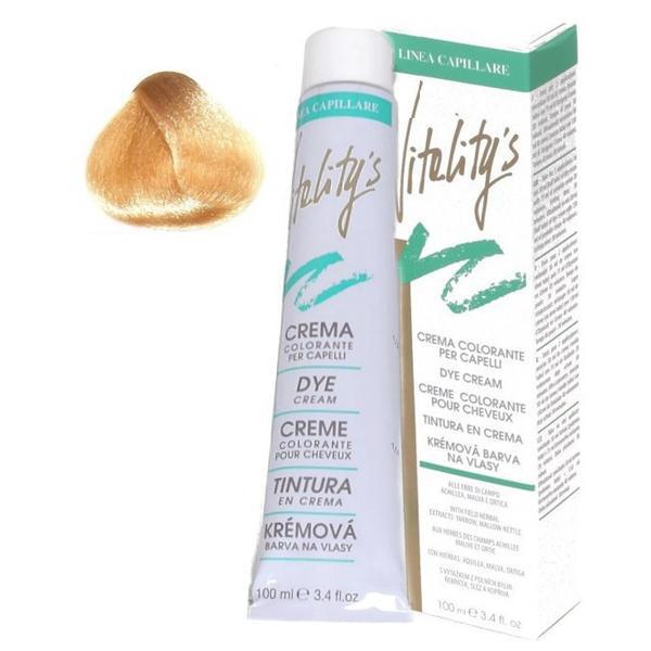 Crema Coloranta Permanenta - Vitality's Linea Capillare Dye Cream, nuanta 9/32 Honey Blond, 100ml Crema Coloranta Permanenta - Vitality's Linea Capillare Dye Cream, nuanta 9/32 Honey Blond, 100ml