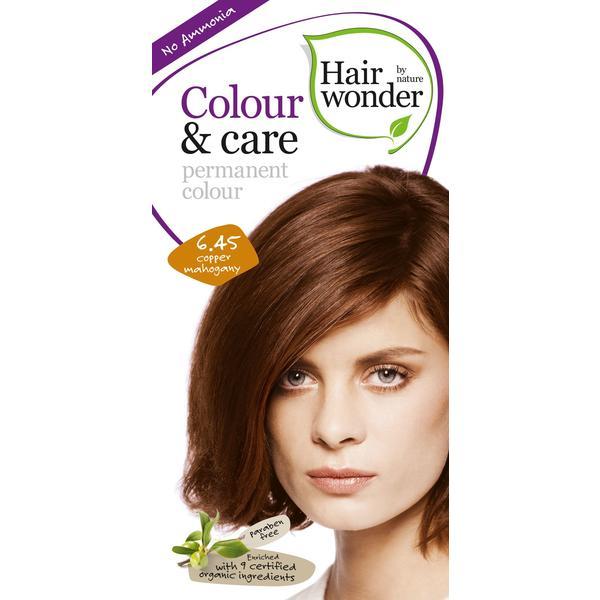 Vopsea par naturala, Colour & Care, 6.45 Cooper Mahogany, Hairwonder Vopsea par naturala, Colour & Care, 6.45 Cooper Mahogany, Hairwonder