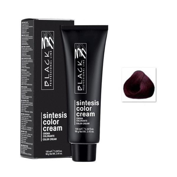 Vopsea Crema Permanenta - Black Professional Line Sintesis Color Cream, nuanta 5.2 Violet Light Brown, 100ml Vopsea Crema Permanenta - Black Professional Line Sintesis Color Cream, nuanta 5.2 Violet Light Brown, 100ml