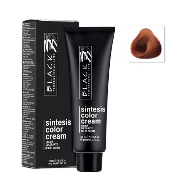 Vopsea Crema Permanenta - Black Professional Line Sintesis Color Cream, nuanta 7.4 Copper Medium Blond, 100ml Vopsea Crema Permanenta - Black Professional Line Sintesis Color Cream, nuanta 7.4 Copper Medium Blond, 100ml