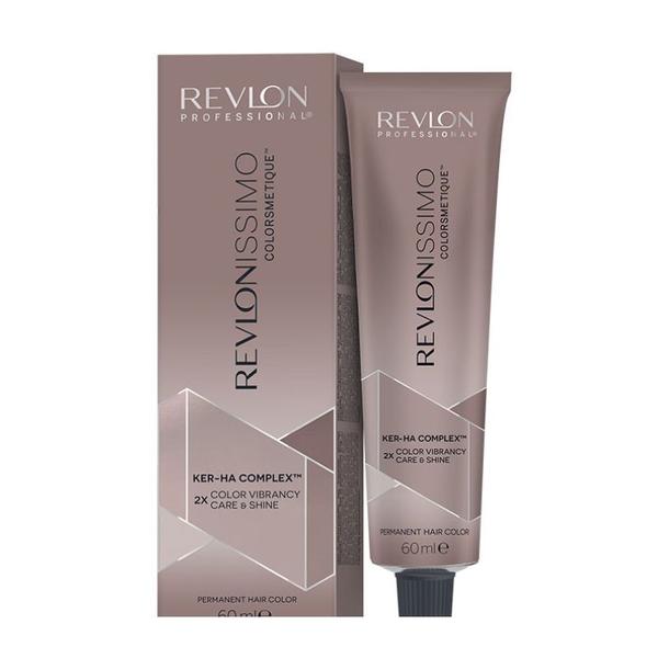 Vopsea Permanenta - Revlon Professional Revlonissimo Colorsmetique Ker-Ha Complex Permanent Hair Color, nuanta 4.15 Medium Ash Mahogany Brown, 60 ml Vopsea Permanenta - Revlon Professional Revlonissimo Colorsmetique Ker-Ha Complex Permanent Hair Color, nuanta 4.15 Medium Ash Mahogany Brown, 60 ml