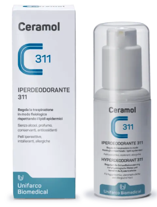 Deodorant hipoalergenic fara parfum, 75ml - Ceramol