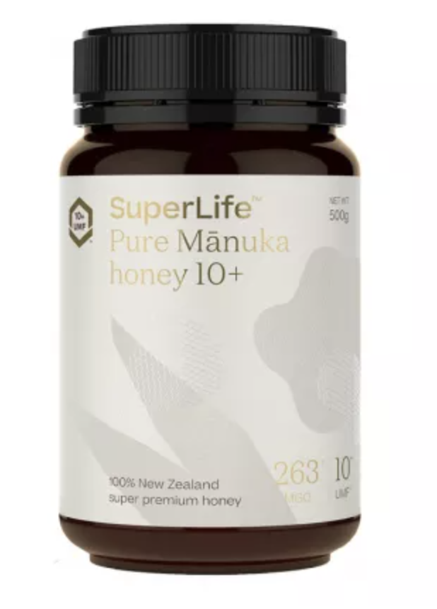 Miere de Manuka, Pure Manuka, UMF10+, MGO263+, 500g - Superlife