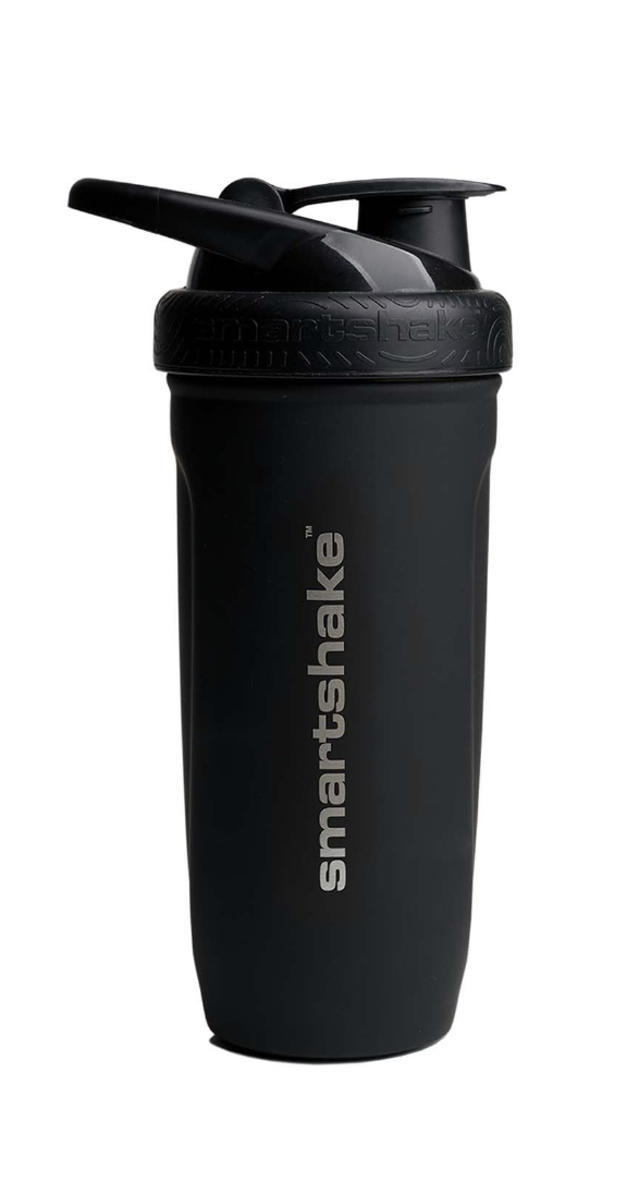 Smartshake Reforce Shaker Din Inox Negru, 900ml, 1buc - GNC