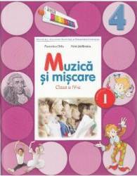 Muzica si miscare Clasa 4 Caiet Sem.1 + CD - Florentina Chifu Petre Stefanescu