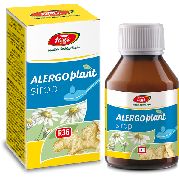 Alergo plant sirop, R36, 100 ml, Fares