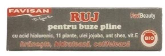 FAVIBEAUTY RUJ PENTRU BUZE PLINE Roz Perlat 4.2g - Favisan