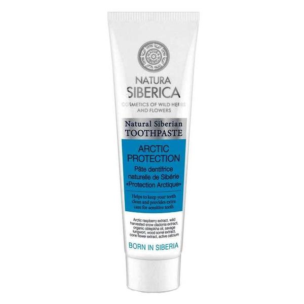 Pasta de Dinti Naturala pentru Dantura Sensibila Arctic Protection Natura Siberica, 100g Pasta de Dinti Naturala pentru Dantura Sensibila Arctic Protection Natura Siberica, 100g