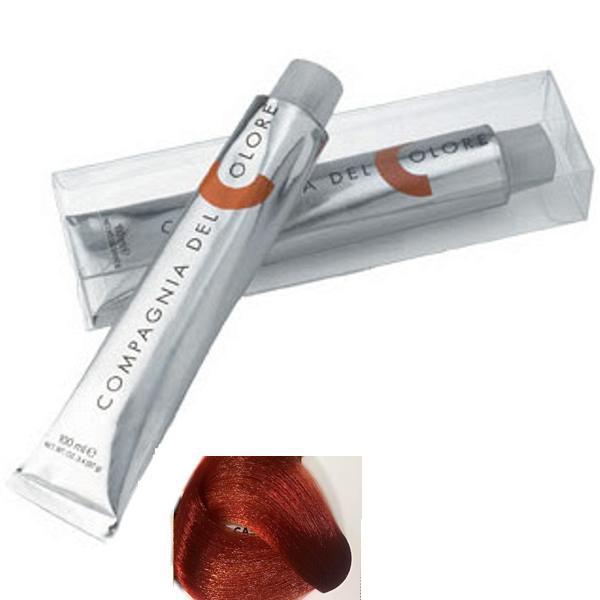 Vopsea Crema Permanenta Compagnia del Colore, nuanta Biondo Rame Intenso 7.44, 100 ml Vopsea Crema Permanenta Compagnia del Colore, nuanta Biondo Rame Intenso 7.44, 100 ml