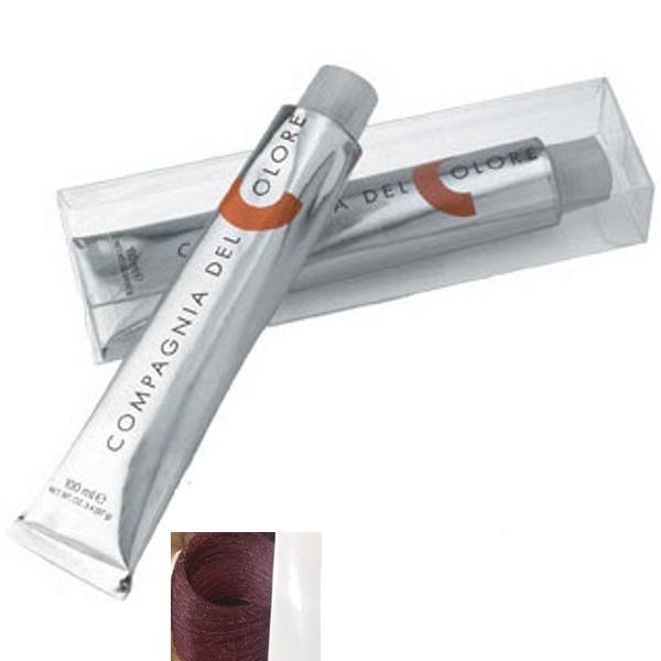 Vopsea Crema Permanenta Compagnia del Colore, nuanta Castano Chiaro Rosso Super Intenso 5.666, 100 ml - Amonia Free Vopsea Crema Permanenta Compagnia del Colore, nuanta Castano Chiaro Rosso Super Intenso 5.666, 100 ml - Amonia Free