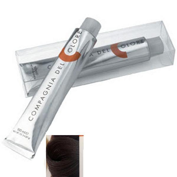 Vopsea Crema Permanenta Compagnia del Colore, nuanta Castano Tabacco 4.23, 100 ml Vopsea Crema Permanenta Compagnia del Colore, nuanta Castano Tabacco 4.23, 100 ml
