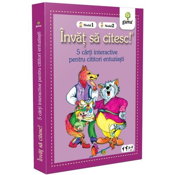 Pachet Invat sa citesc pentru cititori entuziasti Vol.2, editura Gama Pachet Invat sa citesc pentru cititori entuziasti Vol.2, editura Gama