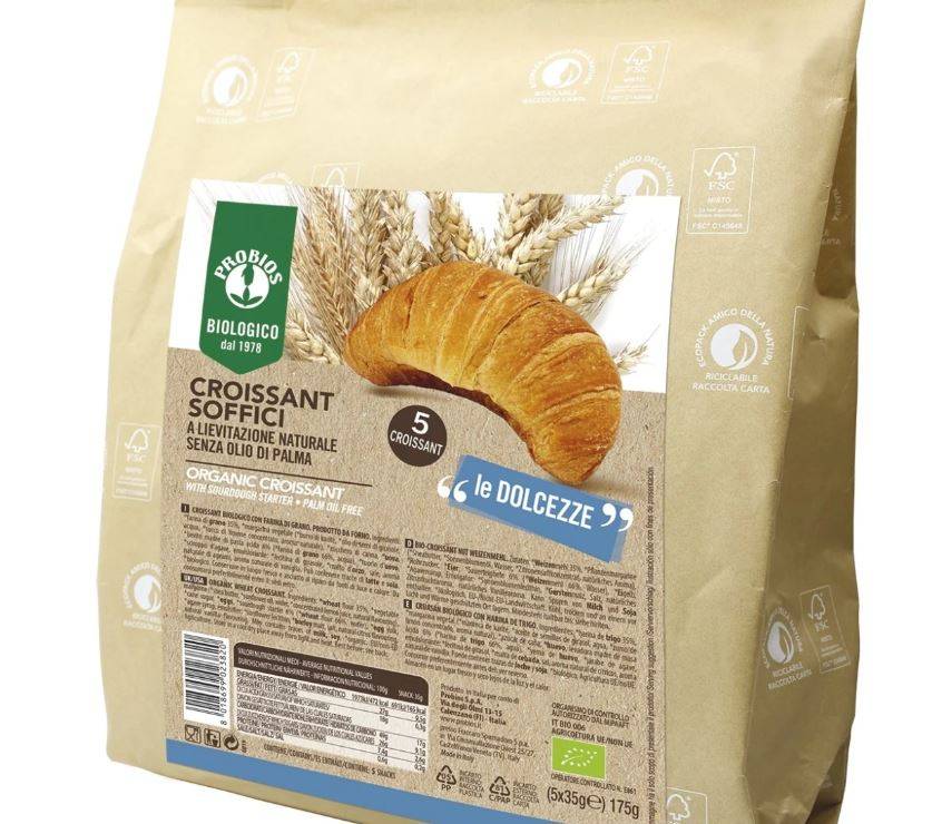 Croissant 5 bucati Eco-Bio 175G -PROBIOS