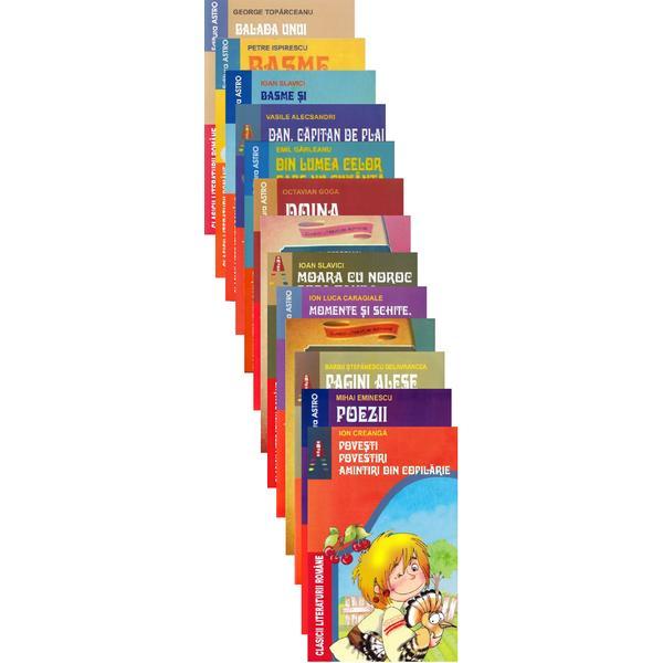 Pachet 13 carti cu autori clasici din literatura romana, editura Astro Pachet 13 carti cu autori clasici din literatura romana, editura Astro