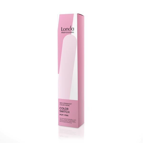 Vopsea Semi-Permanenta - Londa Professional Color Switch Semi-Permanent Color Creme, Pop! Pink, 80ml Vopsea Semi-Permanenta - Londa Professional Color Switch Semi-Permanent Color Creme, Pop! Pink, 80ml