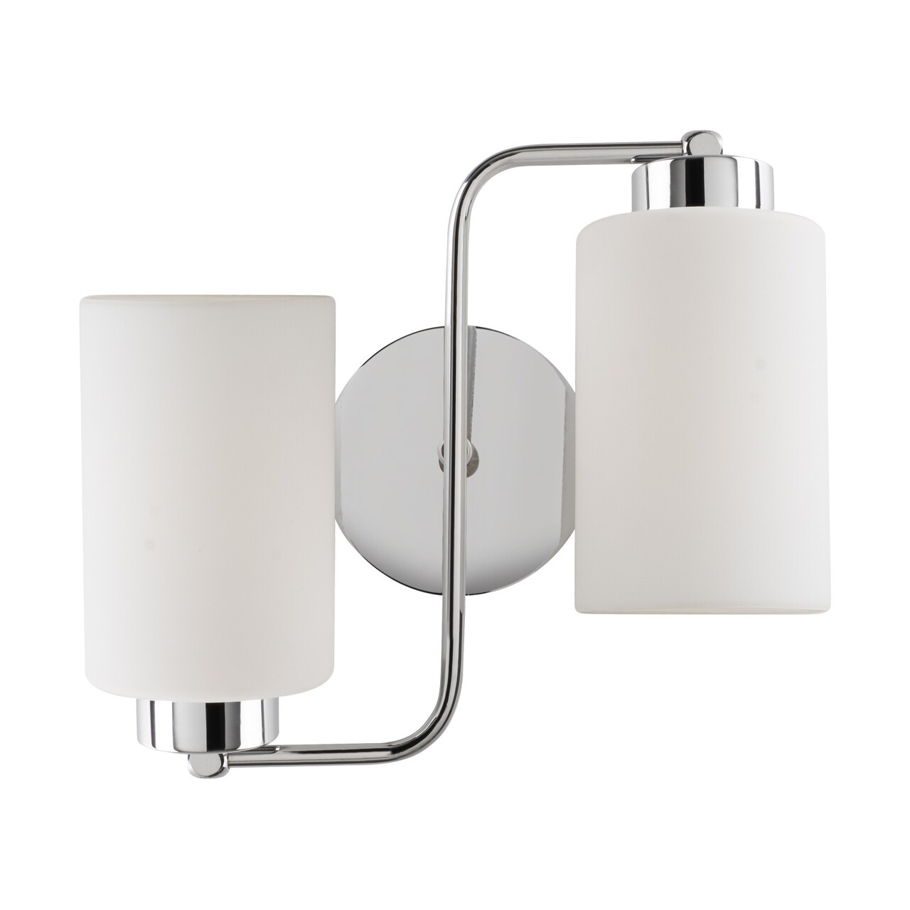 Aplica de perete Balcova N-346, Noor, 28 x 32 cm, 2 x E27, 100W, argintiu Aplica de perete Balcova N-346, Noor, 28 x 32 cm, 2 x E27, 100W, argintiu