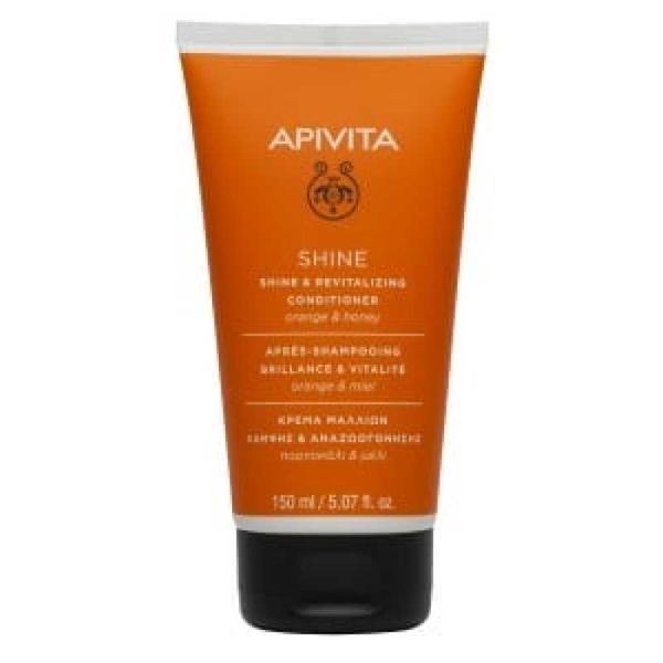 Balsam Shine pentru stralucire si revitalizare cu Miere, Apivita, 150 ml Balsam Shine pentru stralucire si revitalizare cu Miere, Apivita, 150 ml
