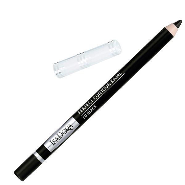 Creion Contur de Ochi - Perfect Contour Kajal Isadora, numarul 60 Black Creion Contur de Ochi - Perfect Contour Kajal Isadora, numarul 60 Black