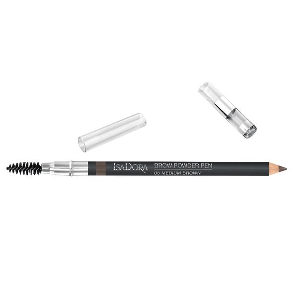 Creion pentru Sprancene - Isadora Brow Powder Pen, nuanta 05 Medium Brown Creion pentru Sprancene - Isadora Brow Powder Pen, nuanta 05 Medium Brown