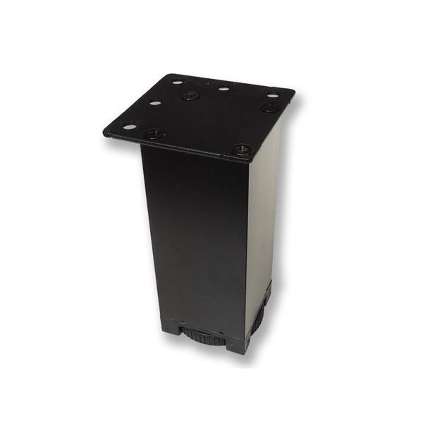 Picior metalic pentru mobilier H:80 mm, finisaj negru, profil patrat 40x40 mm fara masca, AN1 - Maxdeco Picior metalic pentru mobilier H:80 mm, finisaj negru, profil patrat 40x40 mm fara masca, AN1 - Maxdeco
