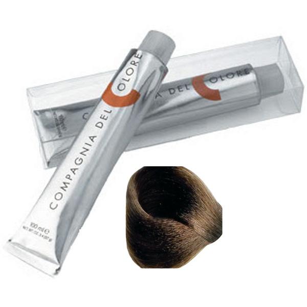 Vopsea Crema Permanenta Compagnia del Colore, nuanta Biondo Caramello 7.8, 100 ml Vopsea Crema Permanenta Compagnia del Colore, nuanta Biondo Caramello 7.8, 100 ml