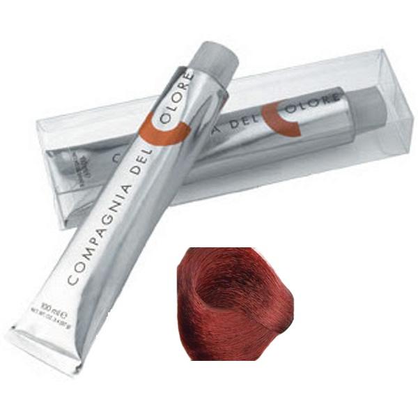 Vopsea Crema Permanenta Compagnia del Colore, nuanta Biondo Scuro Rosso 6.6, 100 ml Vopsea Crema Permanenta Compagnia del Colore, nuanta Biondo Scuro Rosso 6.6, 100 ml