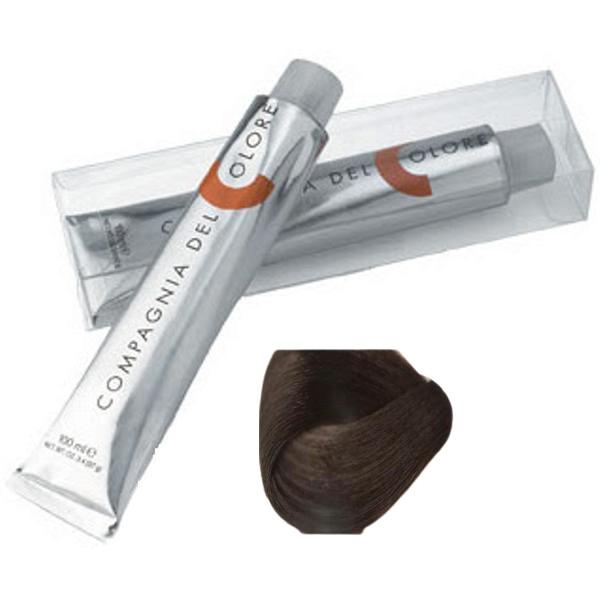 Vopsea Crema Permanenta Compagnia del Colore, nuanta Castano 4, 100 ml Vopsea Crema Permanenta Compagnia del Colore, nuanta Castano 4, 100 ml