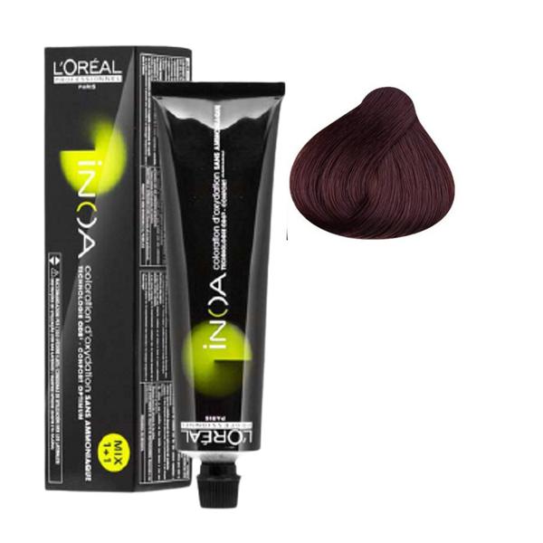 Vopsea de Par Demi-permanenta L'Oreal Professionnel Inoa 5.32 Light Golden Iridescent Brown, 60 ml Vopsea de Par Demi-permanenta L'Oreal Professionnel Inoa 5.32 Light Golden Iridescent Brown, 60 ml