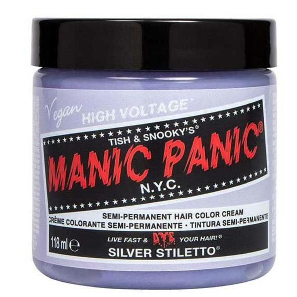 Vopsea Direct Semipermanenta - Manic Panic Classic, nuanta Silver Stiletto 118 ml Vopsea Direct Semipermanenta - Manic Panic Classic, nuanta Silver Stiletto 118 ml
