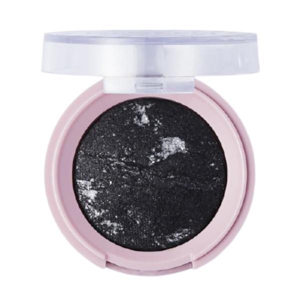 Fard de ochi Pretty by Flormar Stars Baked Black Glitters 06, 2.5g Fard de ochi Pretty by Flormar Stars Baked Black Glitters 06, 2.5g