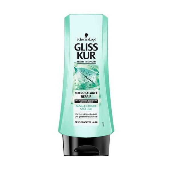 Balsam pentru par, Schwarzkopf Gliss Kur, Nutri-Balance Repair, 200 ml Balsam pentru par, Schwarzkopf Gliss Kur, Nutri-Balance Repair, 200 ml