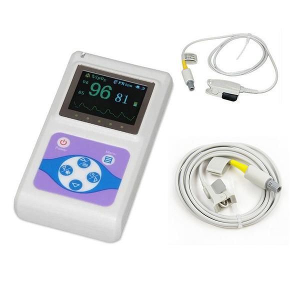 Pulsoximetru profesional Contec CMS60D, senzor adulti si senzor pediatric Pulsoximetru profesional Contec CMS60D, senzor adulti si senzor pediatric