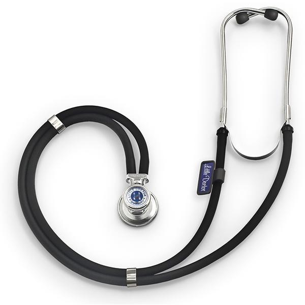 Stetoscop Little Doctor LD Special, 2 tuburi, lungime tub 72cm, Negru/Inox Stetoscop Little Doctor LD Special, 2 tuburi, lungime tub 72cm, Negru/Inox
